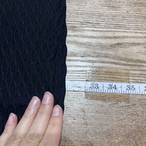 Jordan Taylor Womens Waffle Knit Sleeveless Hooded Swim Cover-Up Black Sz Medium - Picture 6 of 10